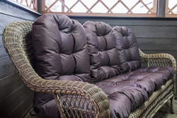 Диван 3-местный из искусственного ротанга МЭДИСОН “MADISON” арт.A00079 с подушками на сидение и спинку