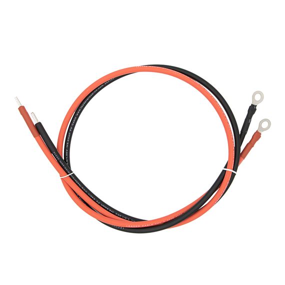 Силовой кабель для подключения контроллера заряда к АКБ, Сечение 6 мм. Длина 1.5 метра