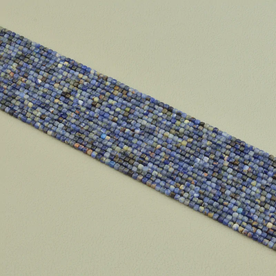 Нитка Содалит,Лазурит 38 см. (Без замка)