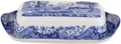 Spode - Синяя итальянская масленка 20х10см. / артикул   BLI2850-X  / GTIN 783931401565