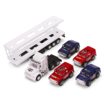 Автовоз ин. 34см +4машины, ПК 99A7-1