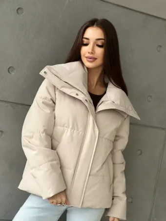 Куртка осенняя короткая без капюшона