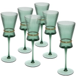 Бокал для вина 350мл «VIVALDI» в наборе 6шт, зеленый