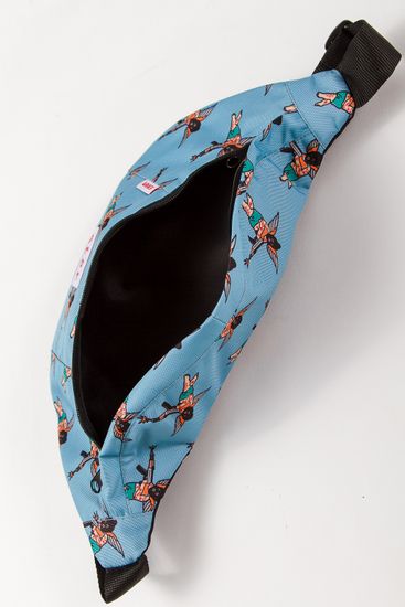 Сумка OLDY New большая на пояс (голубой, ангел)