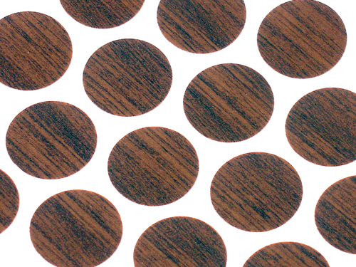 Заглушка под эксцентрик WА 7226 / дуб темный D=20 (24/1200)