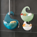 Органайзер для ванной surf, organic, 25х25,5х6,5 см, белый