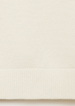 Джемпер из тонкого трикотажа с короткими рукавами