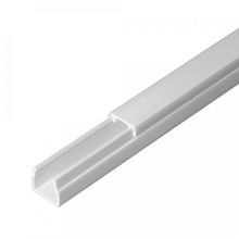 Кабель-канал белый 2-й замок в п/э 12х12 мм (кратно 2 м) PR.0325200