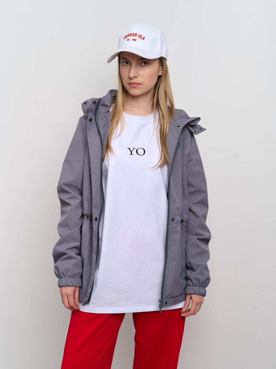 Ветровка женская  "Нева" серый