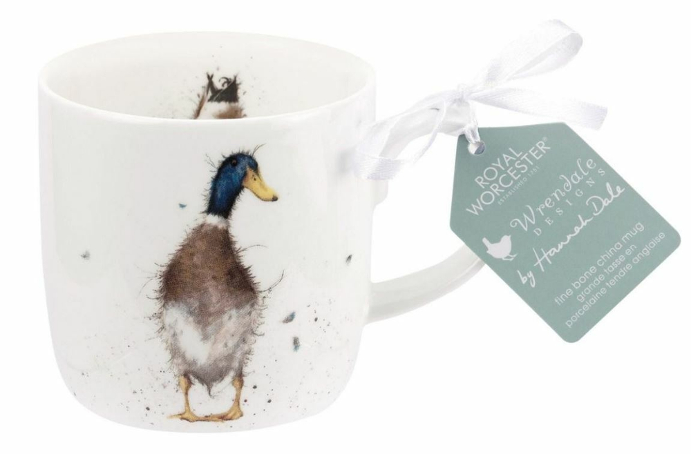 Royal Worcester - Wrendale Designs Кружка Guard Duck 310 мл / артикул   MMKC5629-XT  / GTIN 749151553194