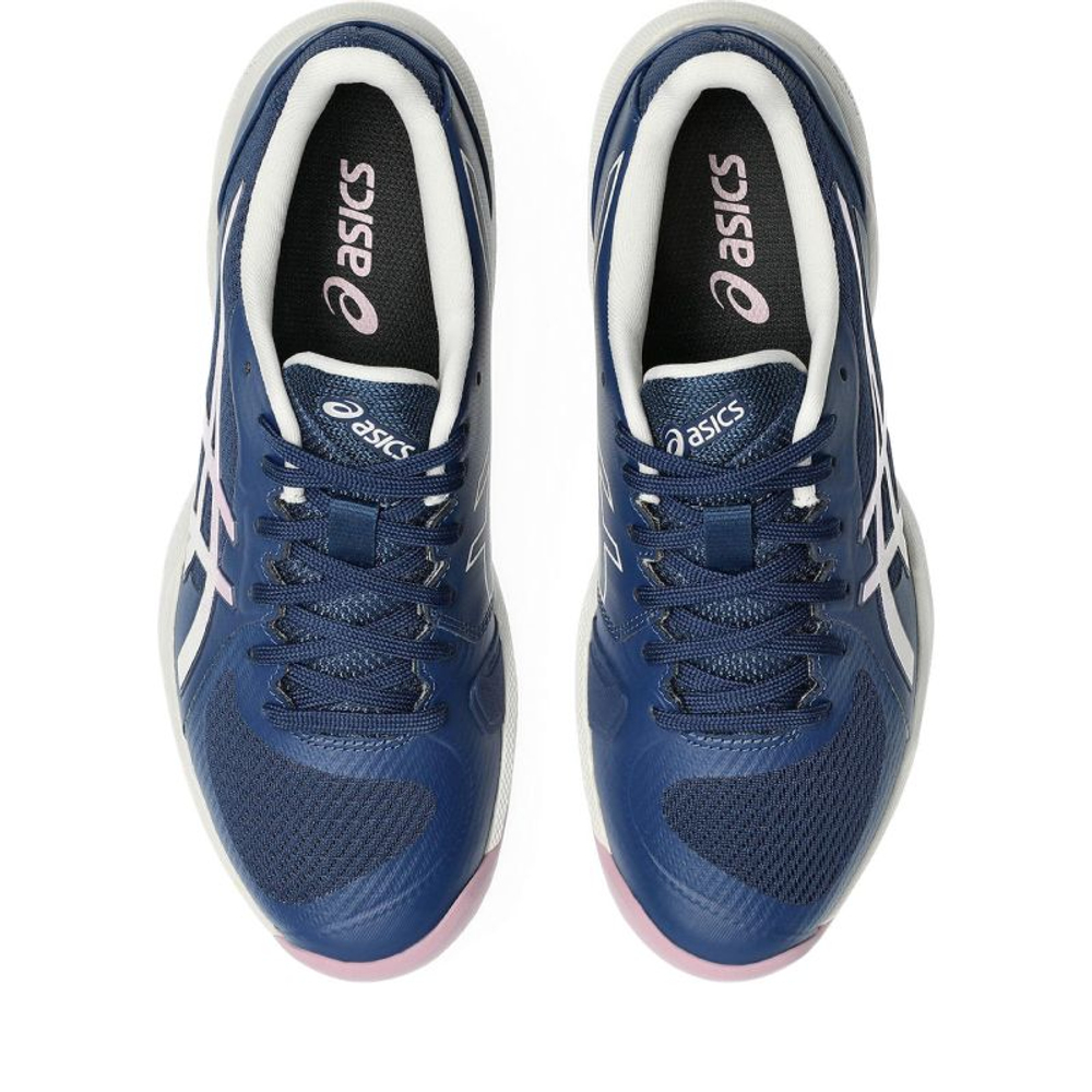 Женские теннисные кроссовки Asics Solution Swift FF 2 Clay - independence blue/taro purple