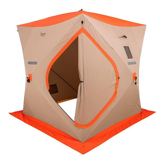 Палатка зимняя Куб 2.0х2.0 Oxford 300D PU 1000 (PR-412-L) PREMIER