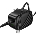 Складное зарядное устройство на Type-C Hoco CS102A PD30W+QC3.0 (black)