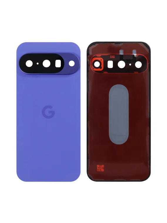 Задняя крышка для Google Pixel 10 синяя (Indigo) со стеклом камеры