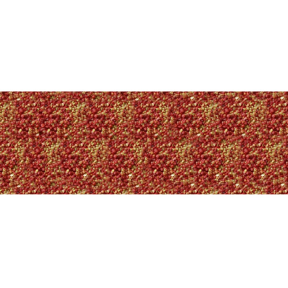 Планка торцевая Metrotile красно-желтая левая