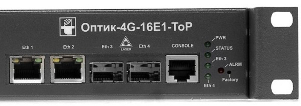 Мультиплексор-коммутатор НПО Телеком Оптик-4G-16E1-ToP