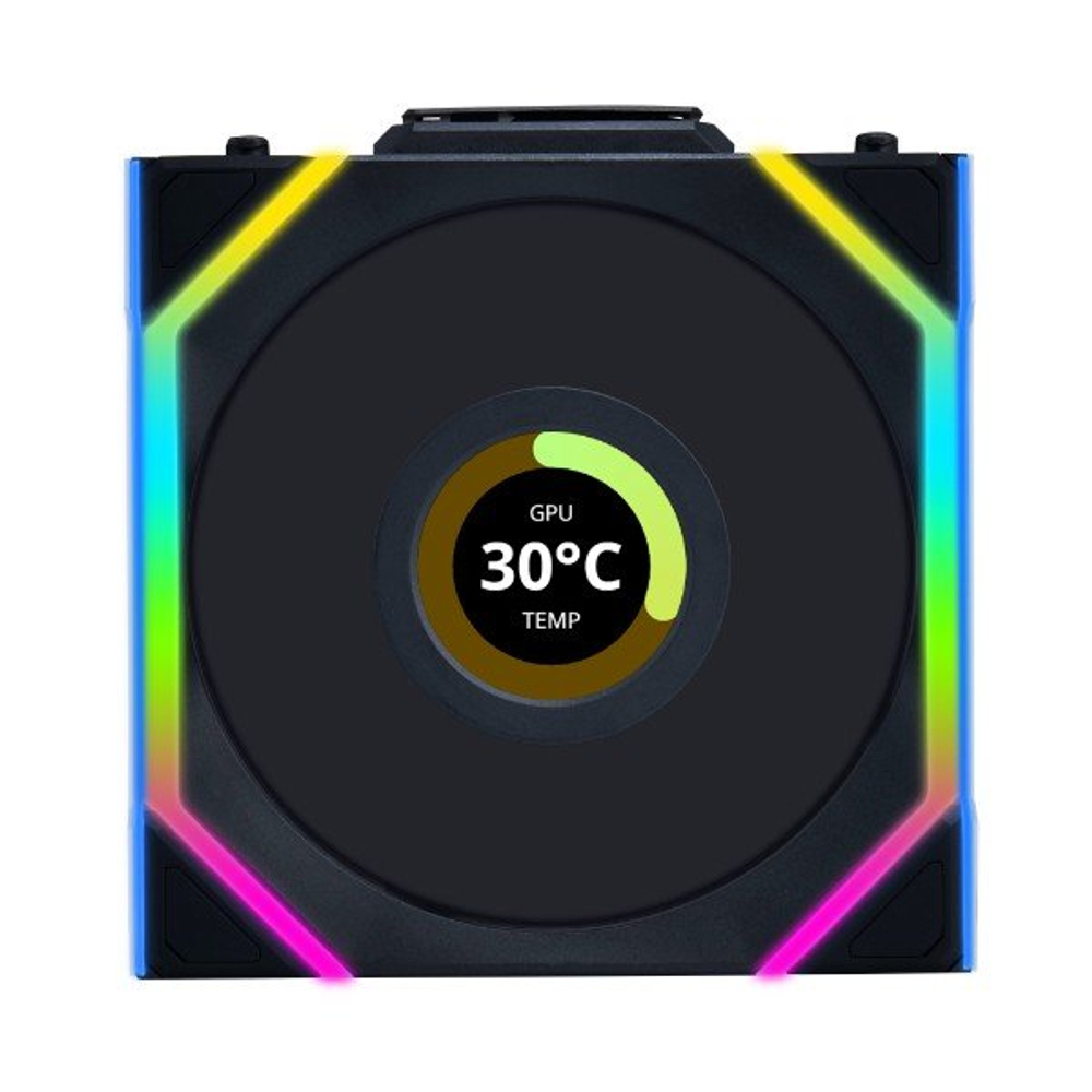 Вентилятор для корпуса Lian Li UNI FAN SL WIRELESS REVERSE 120 1x120mm Black G99.12RSL1W1B.00