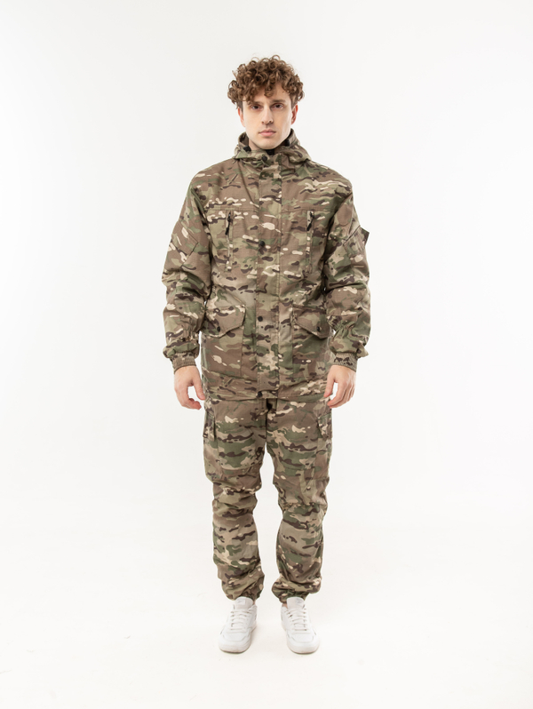 Костюм мужской BERKUT.IV , Горка зима упр рипстоп светлый Мультикам