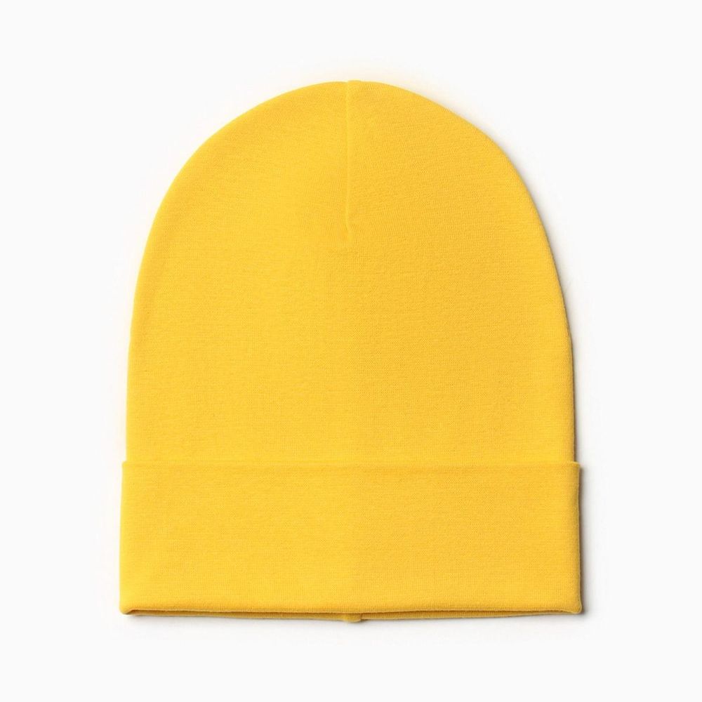 Шапка для мальчика цвет горчичный, р. 46-50 9931338 (HOH LOON)