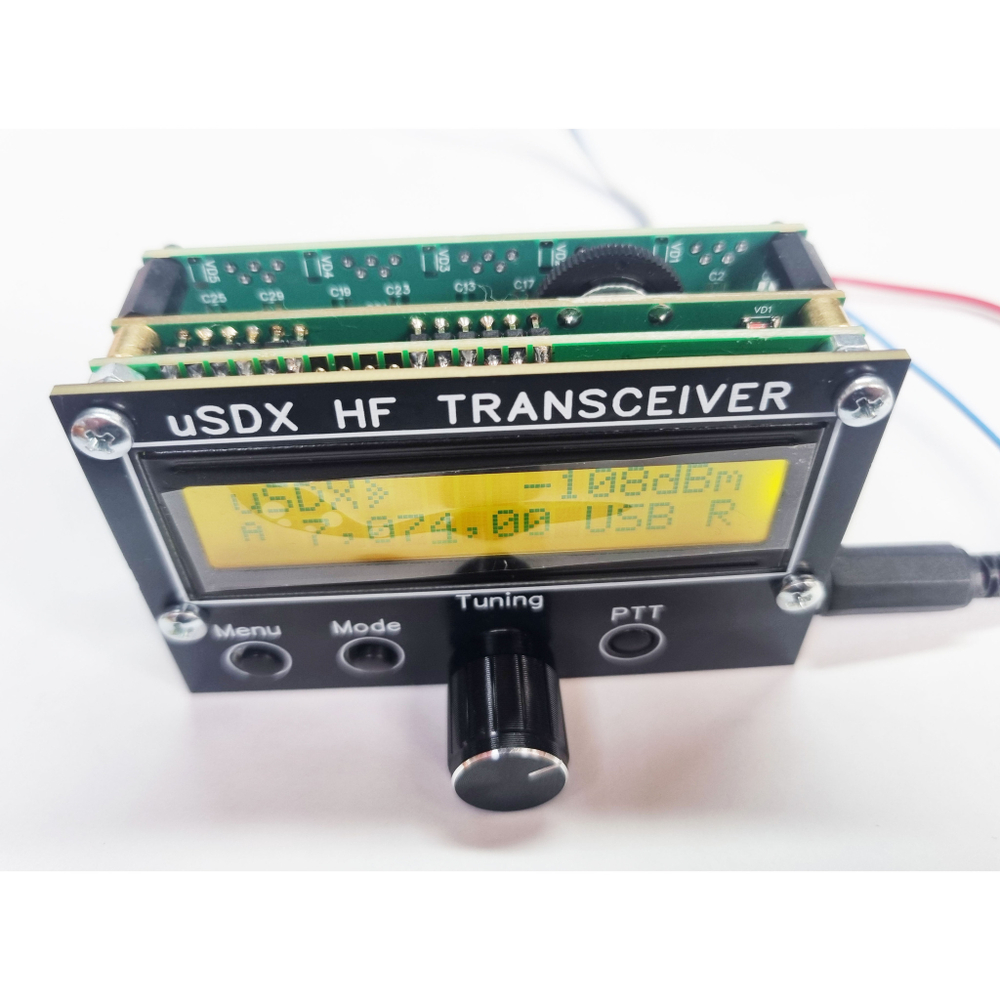 Всеволновый Трансивер uSDX Compact 2.0. Набор на 8 диапазонов