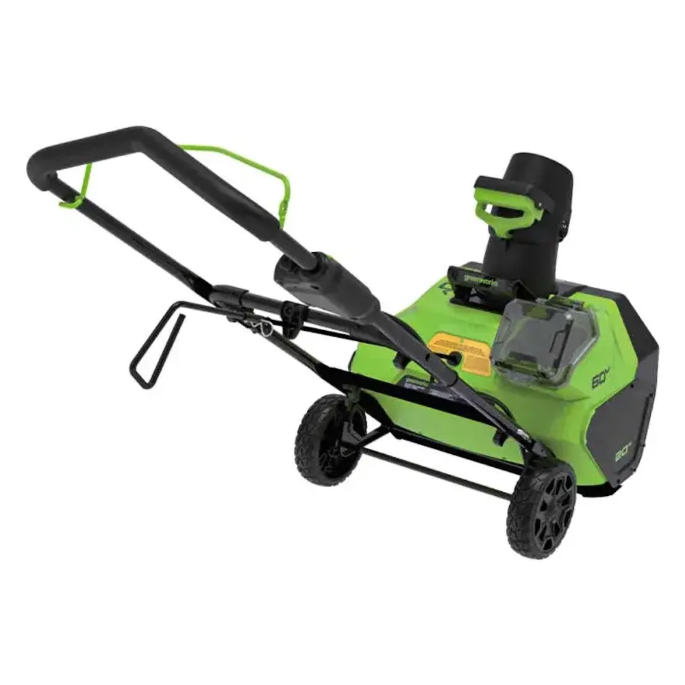 Greenworks GD60PST 60V 60В аккумуляторный снегоуборщик (1 x 4 Ач, ЗУ) ковш 51 см, выброс 6 м 2602907UB