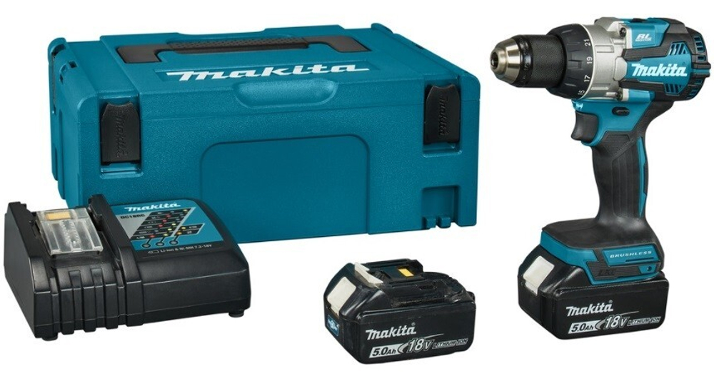 Дрель-шуруповерт аккумуляторная MAKITA DDF489RTJ