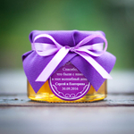 Бонбоньерка с медом на свадьбу, 140 грамм