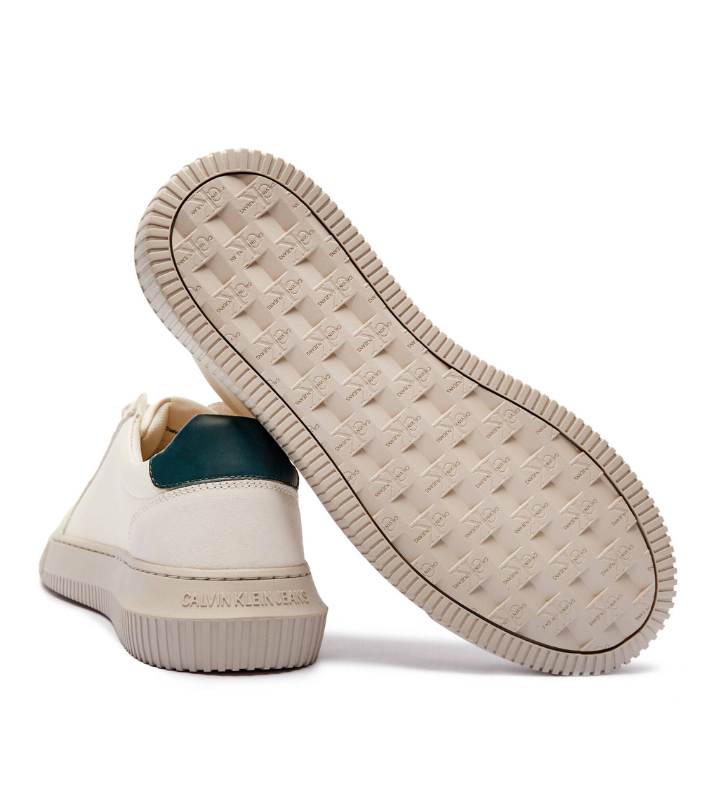 Кожаные кроссовки chunky CALVIN KLEIN JEANS - экрю(YM0YM01123)