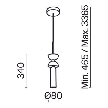 Подвесной светильник Maytoni MOD178PL-01GR