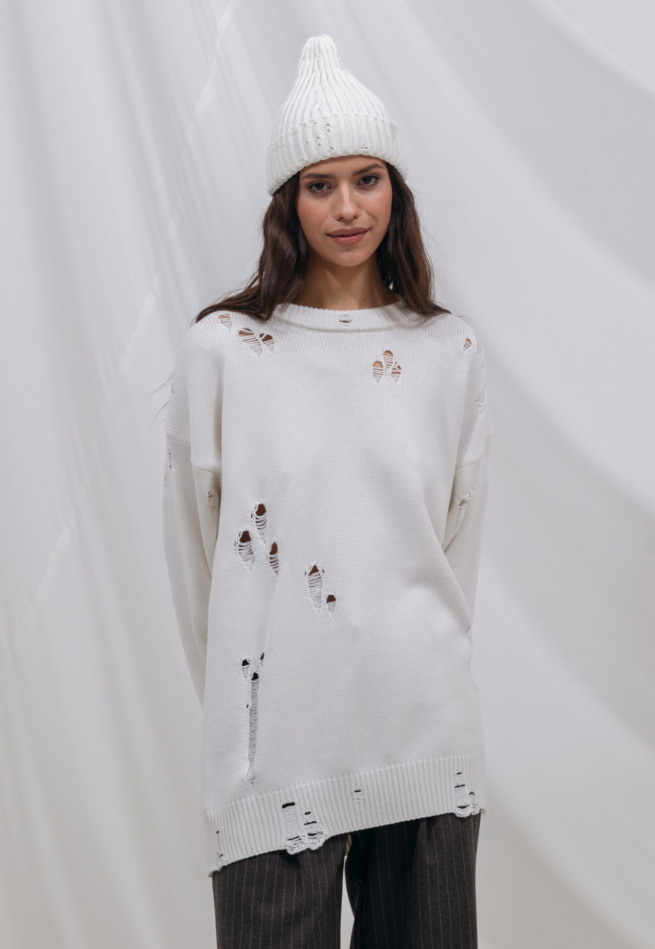 Джемпер РВАНЫЙ