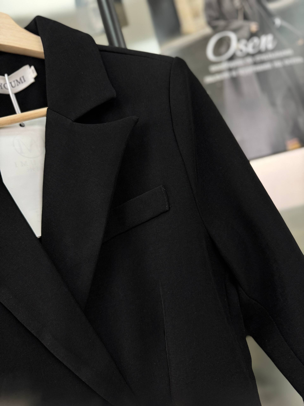 Платье-пиджак жен. 667 чер.