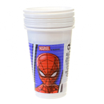 Стаканы Человек-паук, пластик, 200 мл. 8 шт. #93554
