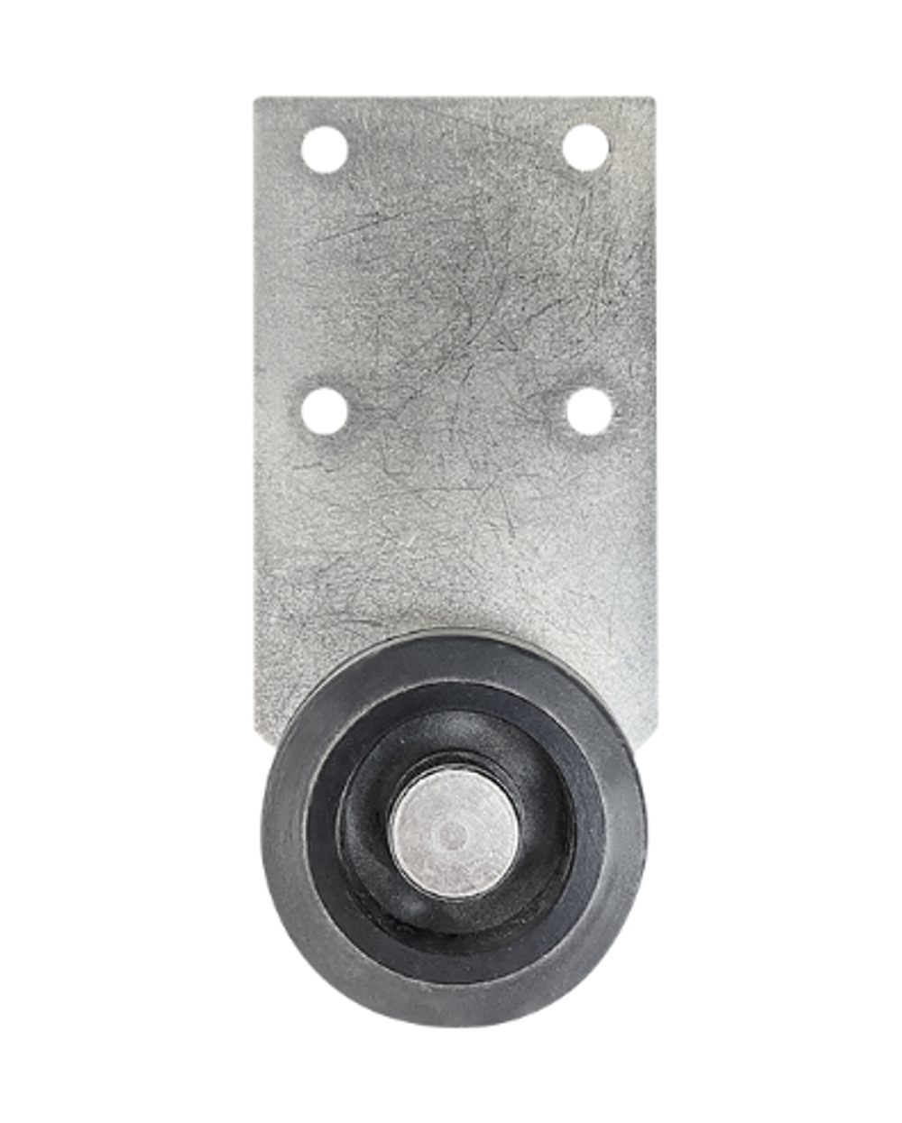 Ролик опорный 40мм широкая пластина 90гр.