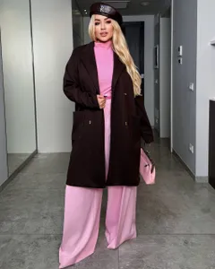 Пальто УК-905-3 Фабрика Моды