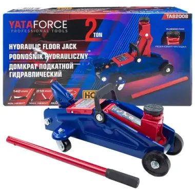 Домкрат подкатной гидравлический 2т YATAFORCE YF-TA82008