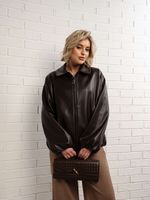 Куртка Поверь в мечту (коричневая) Б15155-7М LT Collection