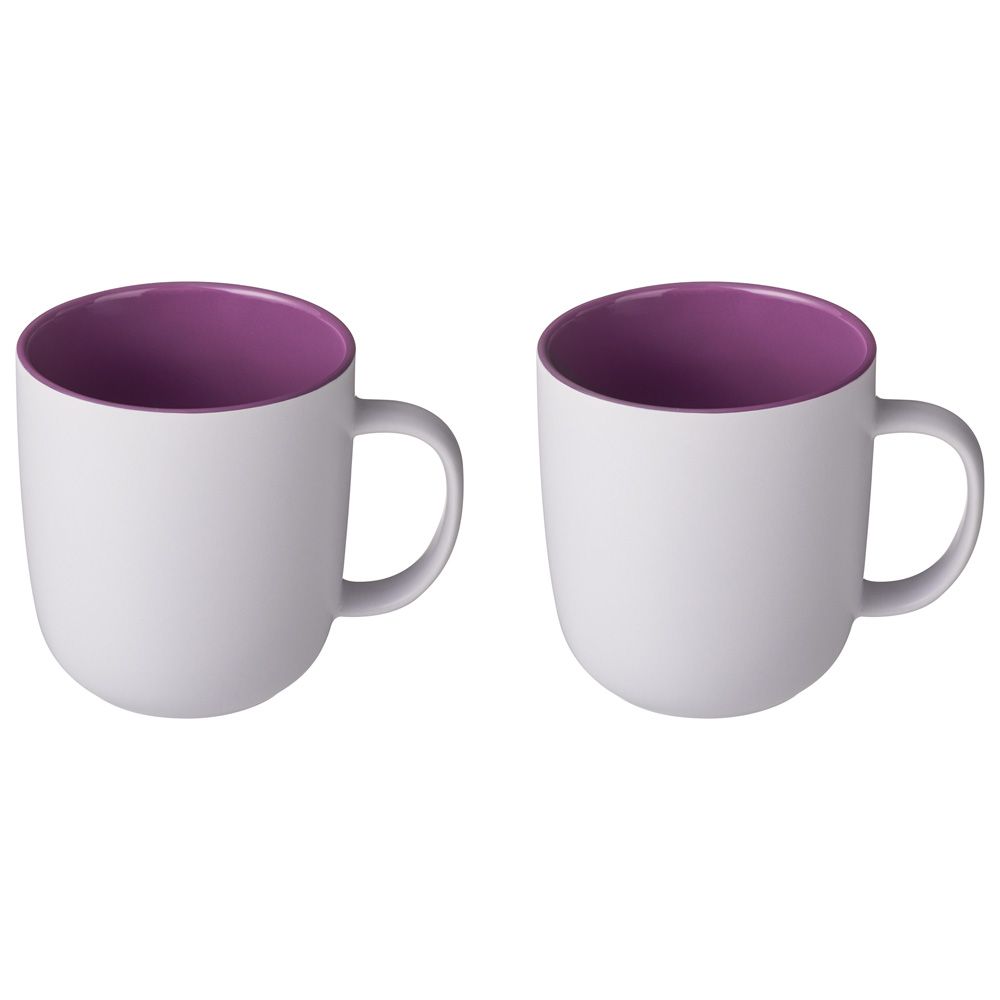 НАБОР КРУЖЕК BRONCO "VELOUR" 2 ШТ. 400 МЛ