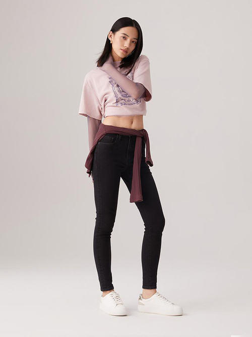 Женские облегающие джинсы с завышенной талией Levi's 721 High Rise Skinny 18882-0770, Утепленные