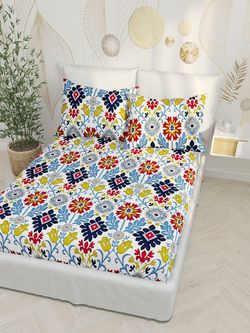 Простынь на резинке Сказка "Sweet Life" 140х200 см, перкаль