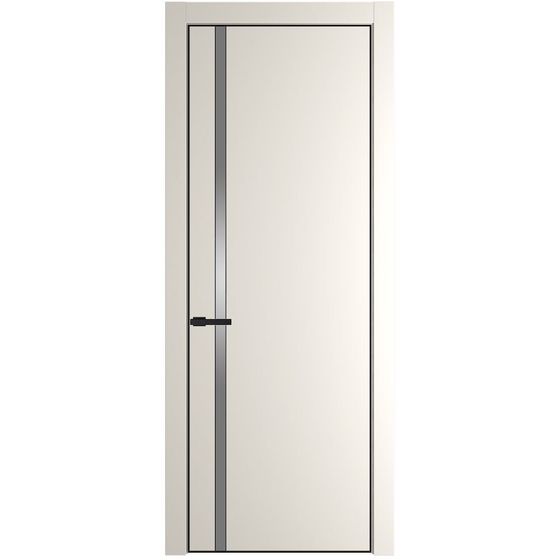 Profil Doors 21PA перламутр белый профиль чёрный матовый стекло серебро матлак