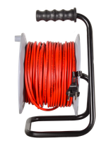 Удлинитель силовой на катушке Ресанта СУ-2х1-30/2 (с выкл., 4 розетки)