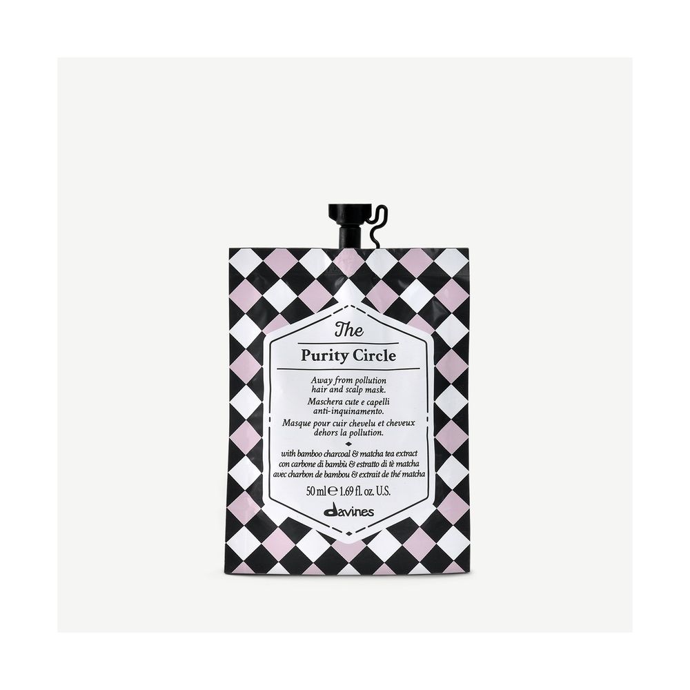 Davines The Purity Circle — маска-детокс для волос и кожи головы