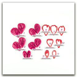 Комплект для лепки садовых пионов