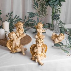 Статуэтка Ангел с кроликом Айвори