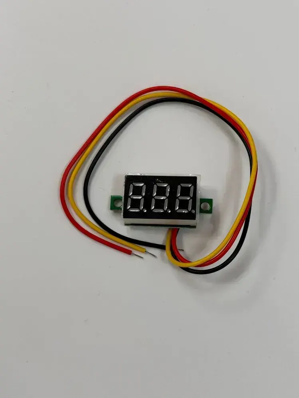 Модуль вольтметра 0-100 Вольт Красный