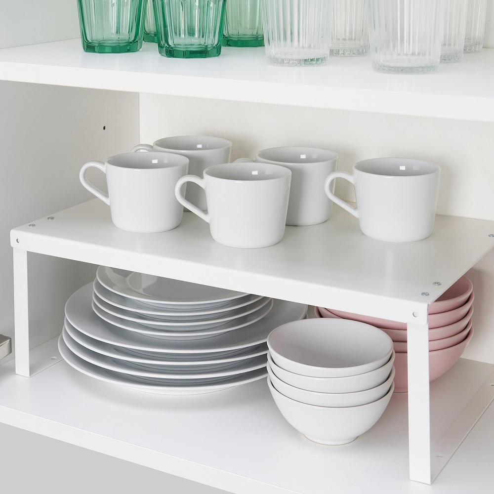 IKEA VARIERA  (ИКЕА ВАРИЕРА)  -  Вставная полка, белая, 46x29x16 см