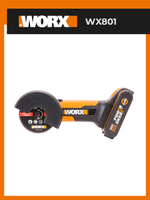 Угловая шлифмашина аккумуляторная WORX WX801.9