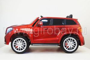 Детский электромобиль River Toys MERCEDES-BENZ GLS63 4WD красный