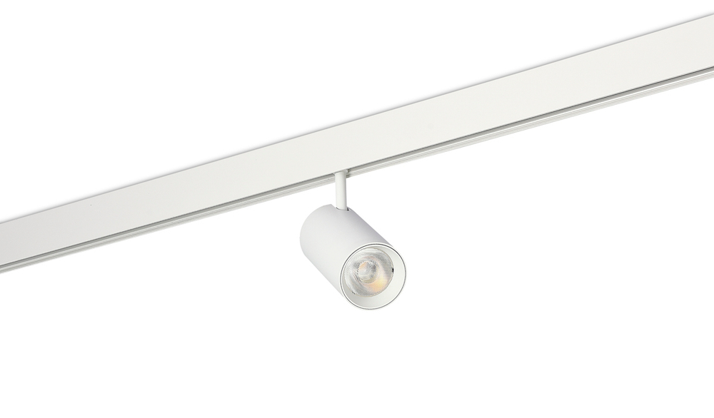 Led светильник Slim Line, Alpha, DC 48В 15Вт, D55xL115 мм, 1450Лм, 36°, 3000К, недиммируемый, IP20, Ra&gt;90, белый