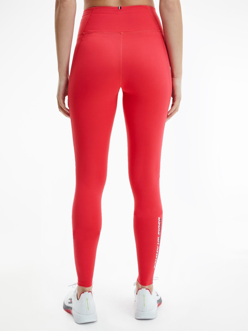 Леггинсы Tommy Hilfiger RW Split Graphic Legging - pink splendor